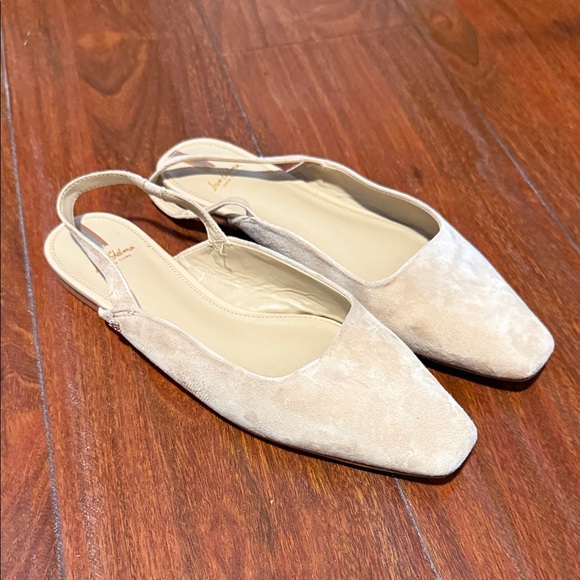Sam Edelman Cream Slingback Flats - Picture 4 of 6